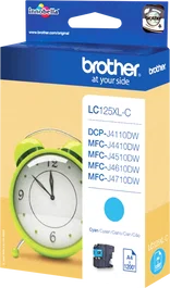 Brother LC125XLC Cartouche d'encre cyan, 1 200 pages