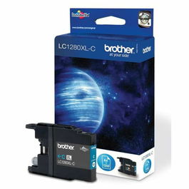 Brother LC-1280XLC Cartouche d'encre cyan - Compatible imprimantes Brother