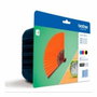 Brother Multipack LC129XLVALBP XL Noir, Cyan, Magenta, Jaune