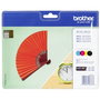 Brother Multipack LC129XLVALBP XL Noir, Cyan, Magenta, Jaune