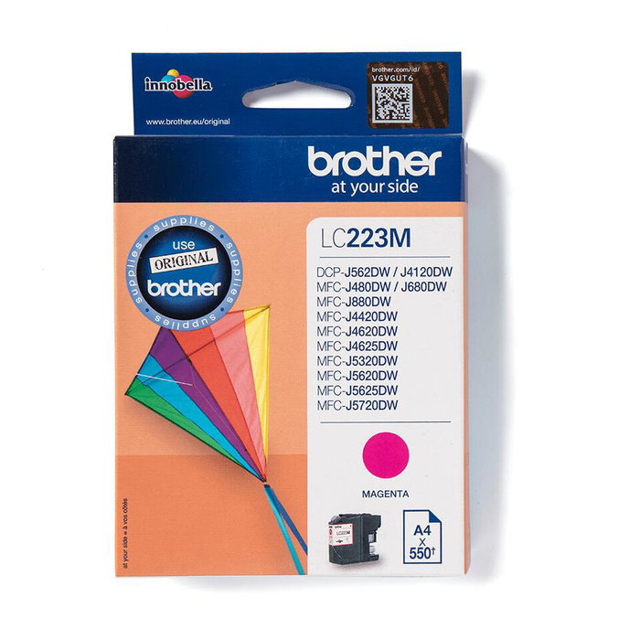 Brother LC223M Cartouche d'encre Magenta