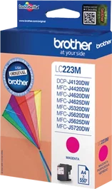 Brother LC223M Cartouche d’encre magenta Innobella 550 pages – Original