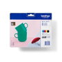 Brother LC227XLVALBP Pack de 4 cartouches d'encre XL (Noir, Cyan, Magenta, Jaune) lifeturn