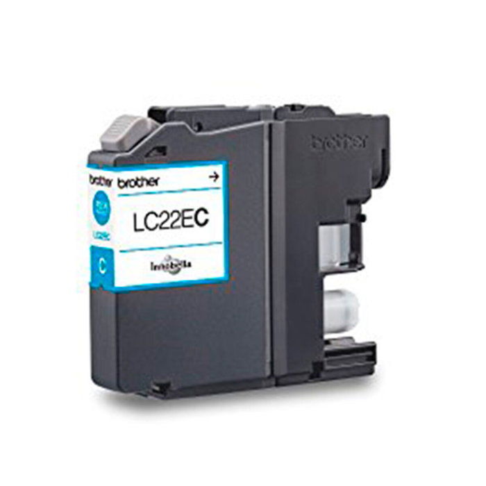 Brother LC22EC Cyan, Cartouche d'encre haute capacité