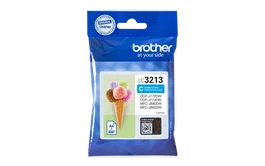Brother LC3213C Cartouche d'encre cyan - Jusqu'à 400 pages