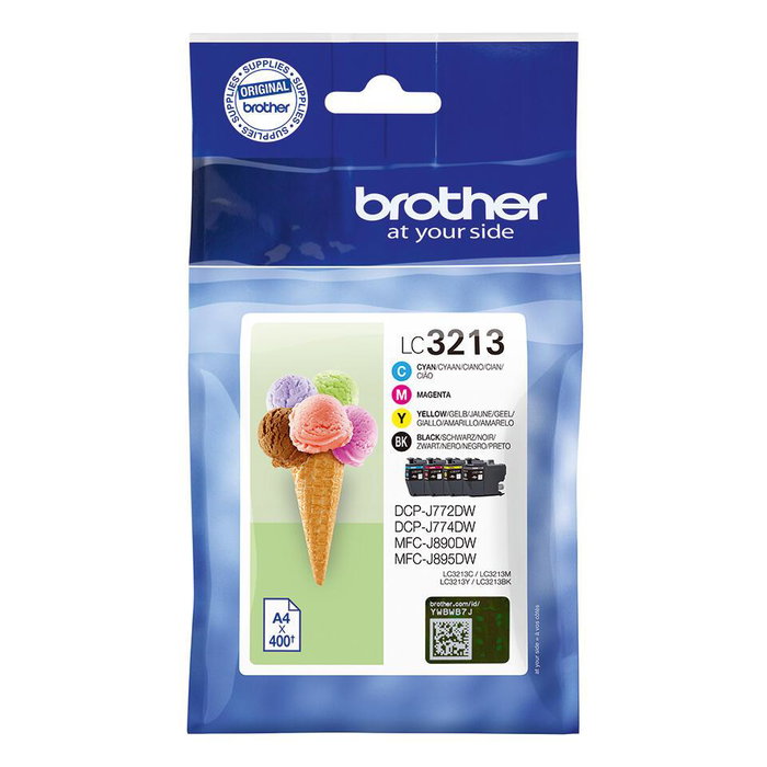 Brother LC-3213 Value-Pack (BK/C/M/Y) 4 Cartouches
