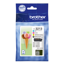 Brother LC-3213VAL / LC3213VAL - Cartouche d'encre - Noir, Cyan, Magenta, Jaune
