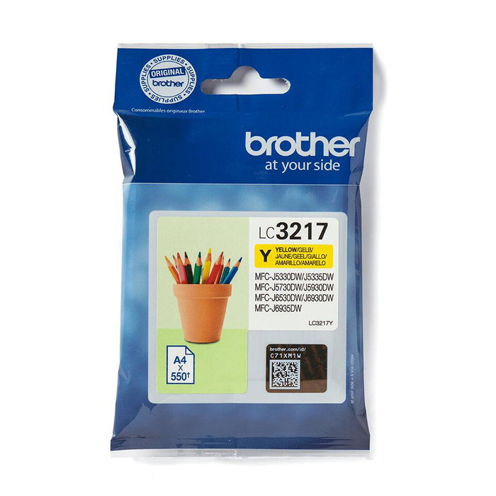 Brother LC-3217Y Jaune Brother LC-3217Y Jaune