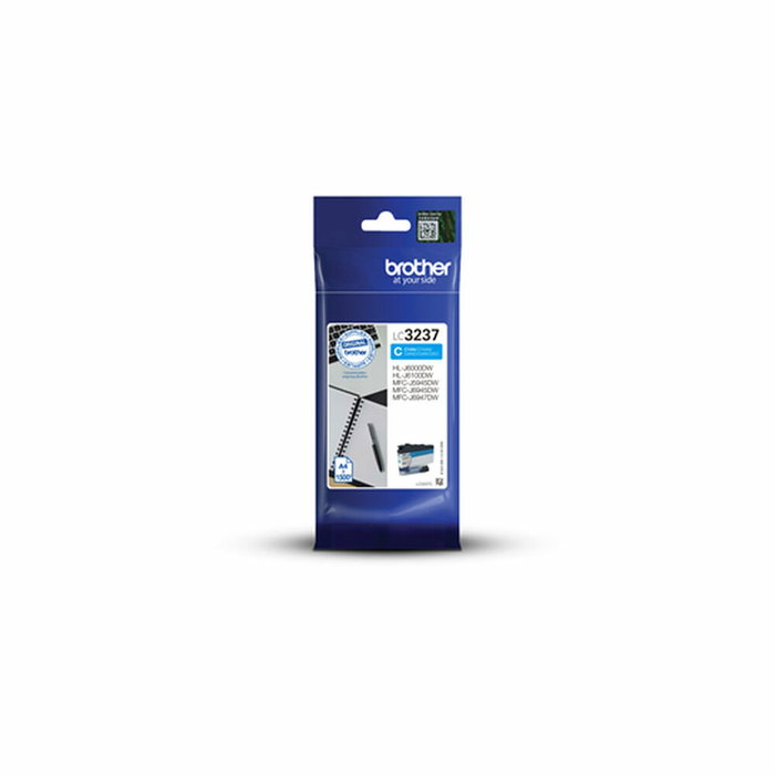 Brother LC-3237C Cartouche d'encre cyan compatible imprimante