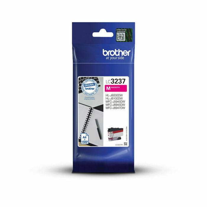Brother LC-3237M / LC3237M Cartouche d'encre couleur Magenta pour imprimante