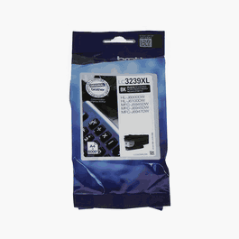 Brother Cartouche d'encre LC-3239XLBK Noire XL - Cartouche d'imprimante à haut rendement