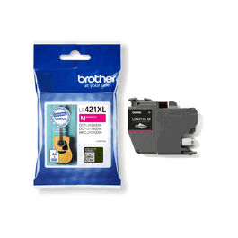 Brother LC-421XLM / LC421XLM - Cartouche d'encre Magenta XL haute capacité - Pour imprimantes Brother