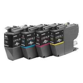 Brother Cartouche d'encre LC421XLVAL - Pack de 4 cartouches compatibles