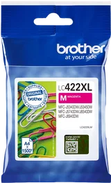 Brother LC422XLM Cartouche d'encre magenta, jusqu'à 1500 pages