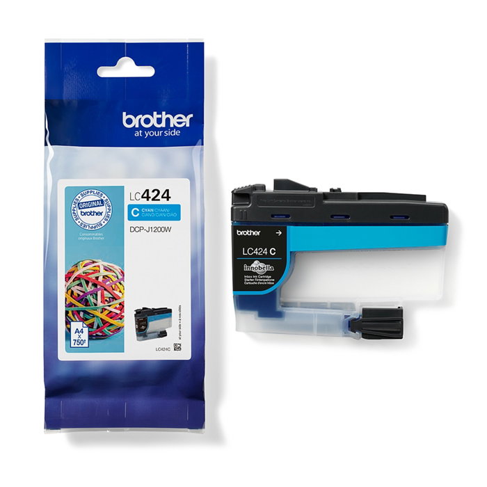 Brother LC-424C Cartouche d'encre Cyan