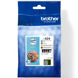 Brother LC424VAL Pack Cartouches d'encre Noire Cyan Magenta Jaune