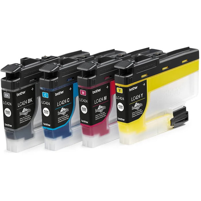 Brother LC424VAL Pack Cartouches d'encre Noire Cyan Magenta Jaune