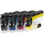 Brother LC424VAL Pack Cartouches d'encre Noire Cyan Magenta Jaune