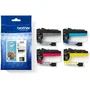 Brother LC424VAL - Pack de 4 cartouches d'encre haute capacité (Noir, Cyan, Magenta, Jaune) pour imprimantes DCP-J1200W - 750 pages par cartouche