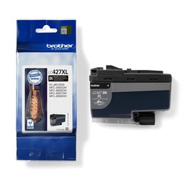 Brother LC427XLBK Cartouche d'encre Noire XL Haute Capacité 6000 Pages Tinte Pigmentée Originale