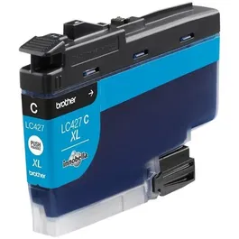 Brother LC427XLC - Cartouche d'encre Cyan Haute Capacité (5000 pages) - Compatible MFC-J6955DW, MFC-J6957DW, MFC-J5955DW, HL-J6010DW