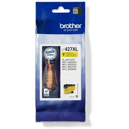 Brother LC427XLY - Cartouche d'encre jaune - Haute capacité 5000 pages - Pour imprimantes MFC-J6955DW, MFC-J6957DW, MFC-J5955DW, HL-J6010DW