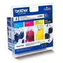 Brother LC980 - Lot de 4 cartouches d'encre noire - Compatible imprimantes DCP, MFC séries C/CW/CN - Jusqu'à 300 pages - Technologie jet d'encre