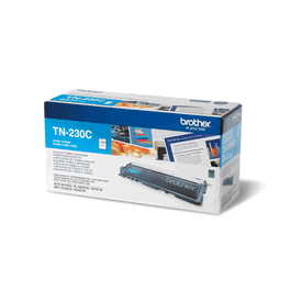 Brother Toner TN-230C / TN230C - Cartouche d'encre Cyan - Compatible imprimantes Brother