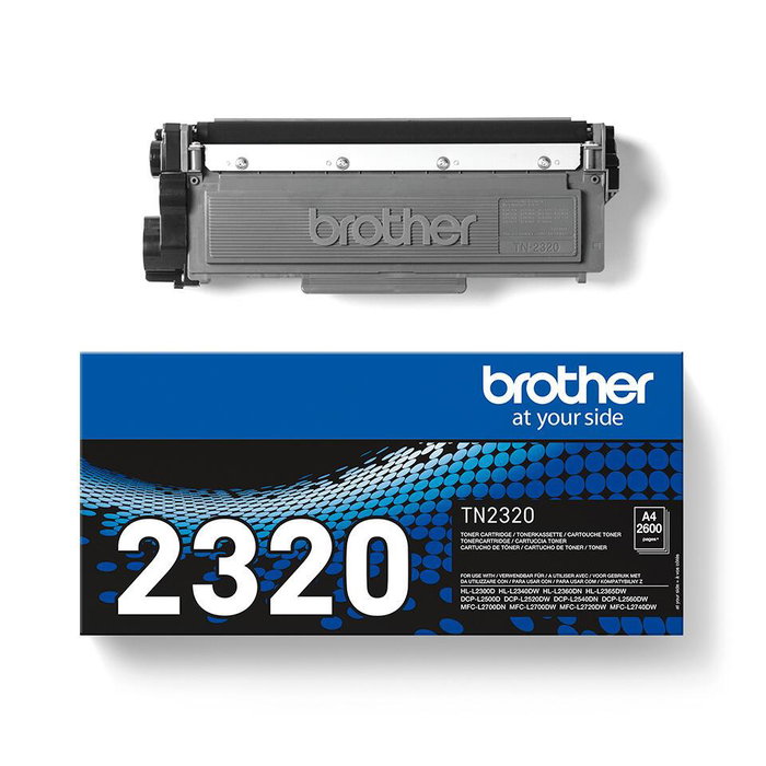 Brother TN-2320 Toner Noir Haute Capacité