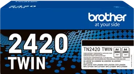 Brother TN-2420 TWIN Multipack noir ~6 000 pages