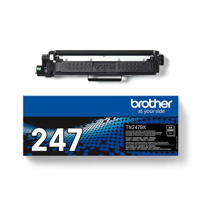 Brother - Cartouche de toner noir - Pour imprimantes laser - Rendement 3000 pages - Garantie 3 ans - Compatible avec plusieurs modèles Brother