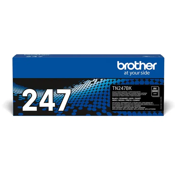Brother - Cartouche de toner noir - Pour imprimantes laser - Rendement 3000 pages - Garantie 3 ans - Compatible avec plusieurs modèles Brother