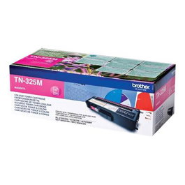 Brother TN-325M - Cartouche de toner magenta compatible pour imprimantes Brother, référence TN325M
