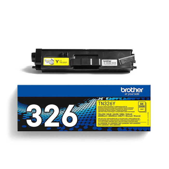 Brother TN326Y Cartouche de toner jaune haute capacité