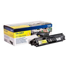 Brother TN326Y Cartouche de Toner Jaune Original Laser 3500 Pages