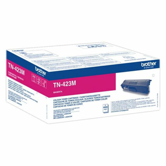 Brother TN-423M / TN423M Cartouche d'encre Toner Magenta Haute capacité pour imprimante