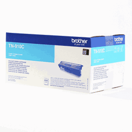 Brother TN-910C Toner Cyan pour imprimante série TN910 | Cartouche d'encre