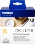 Brother DK-11218 Étiquettes rondes 24 mm blanc/noir