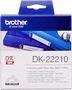 Brother DK-22210 Ruban continu de papier thermique 29 mm x 30,48 m noir sur blanc
