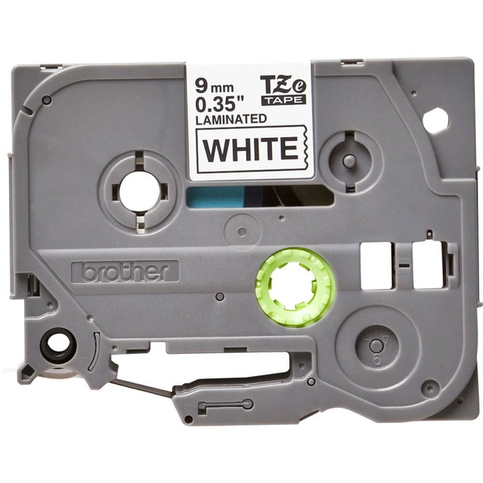Brother TZe-221 Ruban d'étiquetage laminé noir sur blanc 9mm