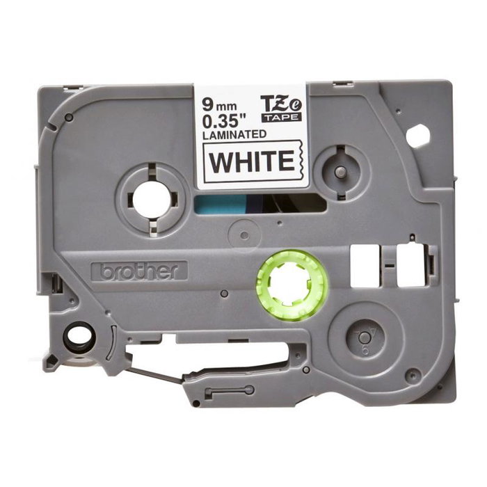 Brother TZe-221 Ruban d'étiquetage laminé noir sur blanc 9mm