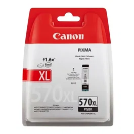 Canon Cartouche d'encre noire haute capacité PGI-570 XL (PGI570XL) pour imprimantes Canon - Grand rendement d'impression
