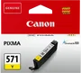 Canon CLI-571Y Cartouche d'encre Jaune (0388C001) pour imprimante PIXMA