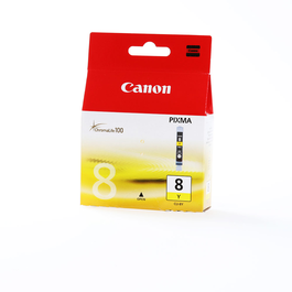 Canon CLI-8Y / 0623B001 - Cartouche d'encre Yellow (Jaune) pour imprimante