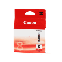 Canon 0626B001 Cartouche d'encre CLI-8R Rouge pour imprimante à sublimation
