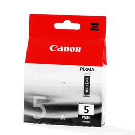Canon Cartouche d'encre PGI-5BK Noire - 0628B001 - Cartouche d'encre originale Canon