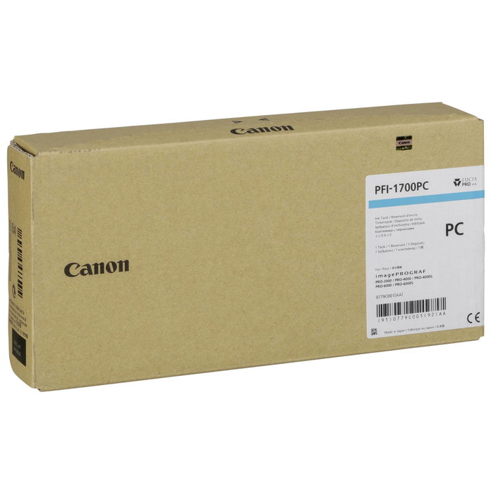 Canon PFI-1700 Photo Cyan 700 ml Canon PFI-1700 Photo Cyan 700 ml