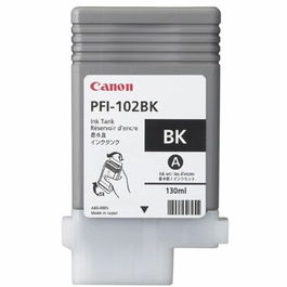 Canon PFI-102BK / 0895B001 Cartouche d'encre noire - Compatible imprimantes Canon Pixma