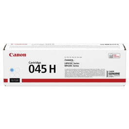 Canon Cartouche de toner 045H Cyan XL (1245C002)