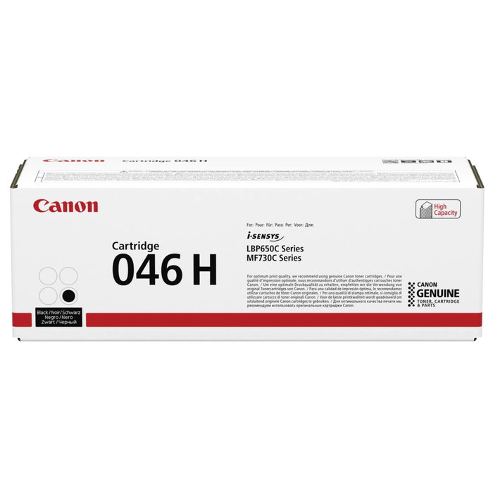 Canon Toner 046H noir haute capacité XL Canon Toner 046H noir haute capacité XL